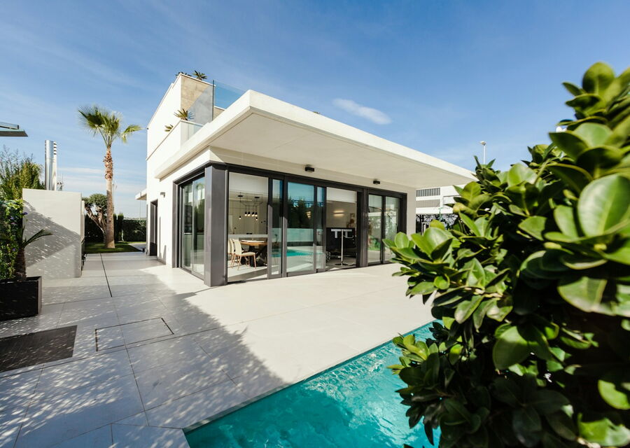 Villa mit Seeblick