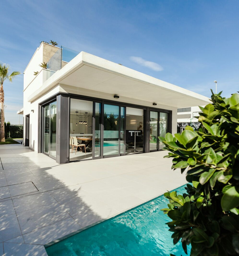 Villa mit Seeblick
